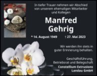 eine Anzeige