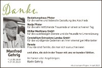 eine Anzeige